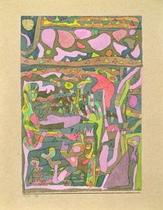 The Sun Discovering that the World of Colours Already Exists by Paul Klee