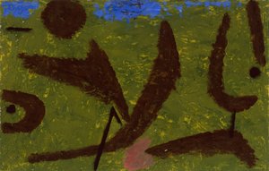 What Happened at the Bottom of Chamonix by Paul Klee