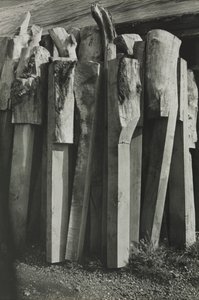 Totems, Old Shipyard, Rye by Paul Nash