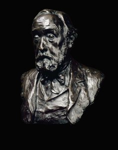 Portrait of Edgar Degas by Paul Paulin