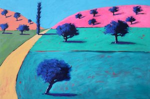 Pink Hills #1, 2022
