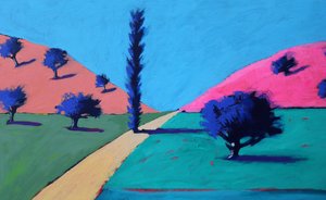 Pink Hills #2, 2022