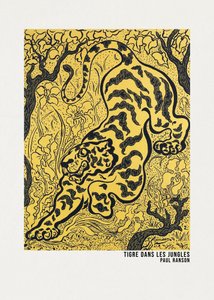 Tiger in the Jungles Poster