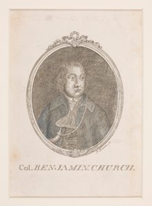 Col. Benjamin Church by Paul Revere