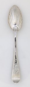 Fluted Teaspoon (c.1785) by Paul Revere