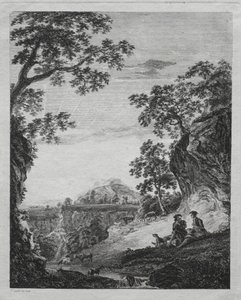 Patie and Roger by Paul Sandby
