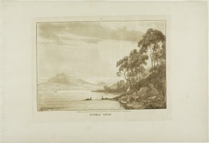 Pimble Meer, plate ten from Twelve Views in Wales by Paul Sandby