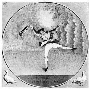 Satire on Vestris