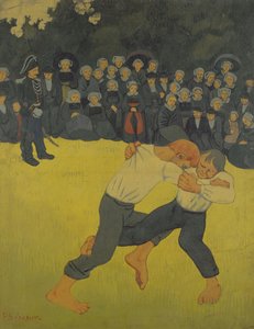 The Wrestling Bretons, c.1893