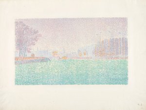 At Flushing by Paul Signac