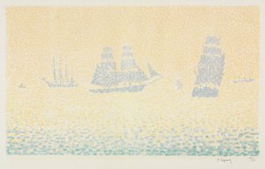 Boats by Paul Signac