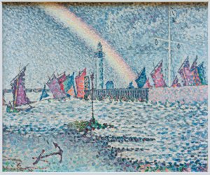 Entrance to the Port of Honfleur by Paul Signac