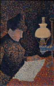 Woman Under the Lamp