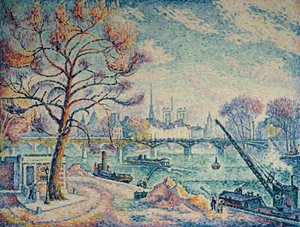 Pont des Arts by Paul Signac