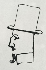 Portrait of Félix Fénéon by Paul Signac