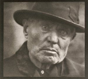 Photograph - New York, Man - Five Points Square by Paul Strand