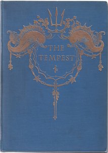 Front cover design, illustration from The Tempest, 1908 by Paul Vincent Woodroffe