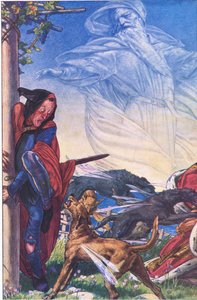 Fury! Fury! There, Tyrant, There Hark! Hark! (illustration from The Tempest)