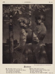Evening Peace by Paul Wilhelm Keller Reutlingen