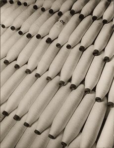 Textile Factory: Spools by Paul Wolff