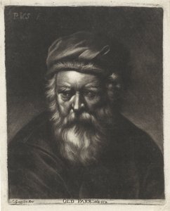 Portrait of Thomas Parr (Old Parr: aged 152)