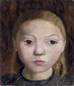 Head of a Girl by Paula Modersohn-Becker