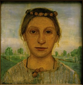 Portrait of Sister Herma by Paula Modersohn Becker