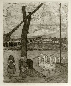 Fairy Tale of the Lost Goose by Paula Modersohn Becker
