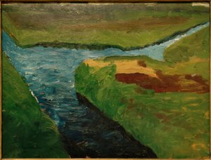 Moor Ditch by Paula Modersohn Becker