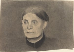 Portrait of a Woman by Paula Modersohn Becker