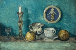 Still Life with the della Robbia Putto, c. 1905 by Paula Modersohn Becker