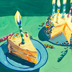 Festive Cake Slices