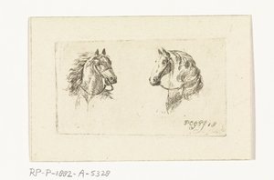 Two Horse Heads