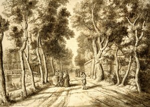 Bezuidenhoutseweg Seen Towards Wassenaar, 1756