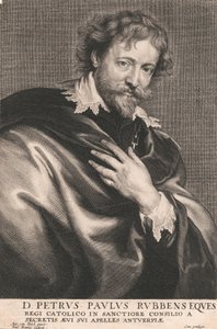 Peter Paul Rubens by Paulus Pontius