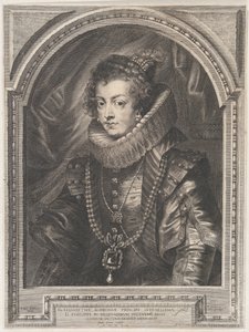 Portrait of Elisabeth of Bourbon, Queen of Spain, 1632 by Paulus Pontius