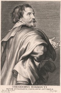 Theodorus Rombouts, Pictor Humanarum Figurarum Antuerpiæ by Paulus Pontius