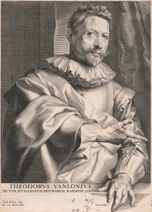 Theodorus van Lonius, Painter of Human Figures in Louvain by Paulus Pontius
