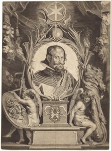 Gaspar de Gusman, Count of Olivares by Paulus Pontius, after Sir Peter Paul Rubens, after Diego Velázquez