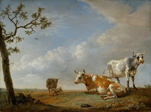 Animals Resting in the Pasture by Paulus Potter