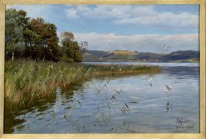 Summer Day at the Lake by Peder Monsted