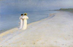 Summer Evening on the Southern Beach