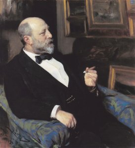 Portrait of the Tobacco Manufacturer Heinrich Hirschsprung, Founder of the Collection