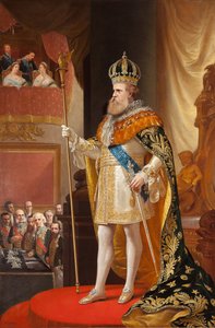 Emperor Peter II of Brazil at the Opening of the General Assembly