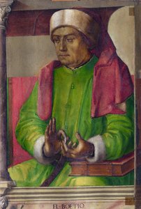 Boethius by Pedro Berruguete (1450-1503)