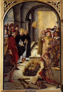 Saint Dominique and the Albigeois (detail)