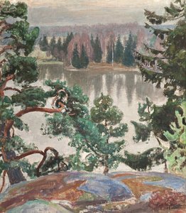 Sarvikallio, 1916 by Pekka Halonen