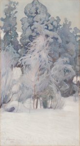 Winter Landscape by Pekka Halonen