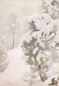 Winter Landscape by Pekka Halonen