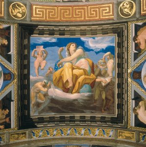 Personification of Astrology, Fresco Forming Part of a Series of 7 Liberal Arts by Pellegrino Tibaldi